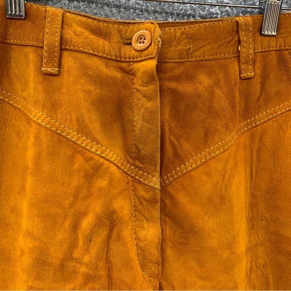 Vintage 70's Bakalli Genuine Suede Leather Pants - Picture 4 of 16